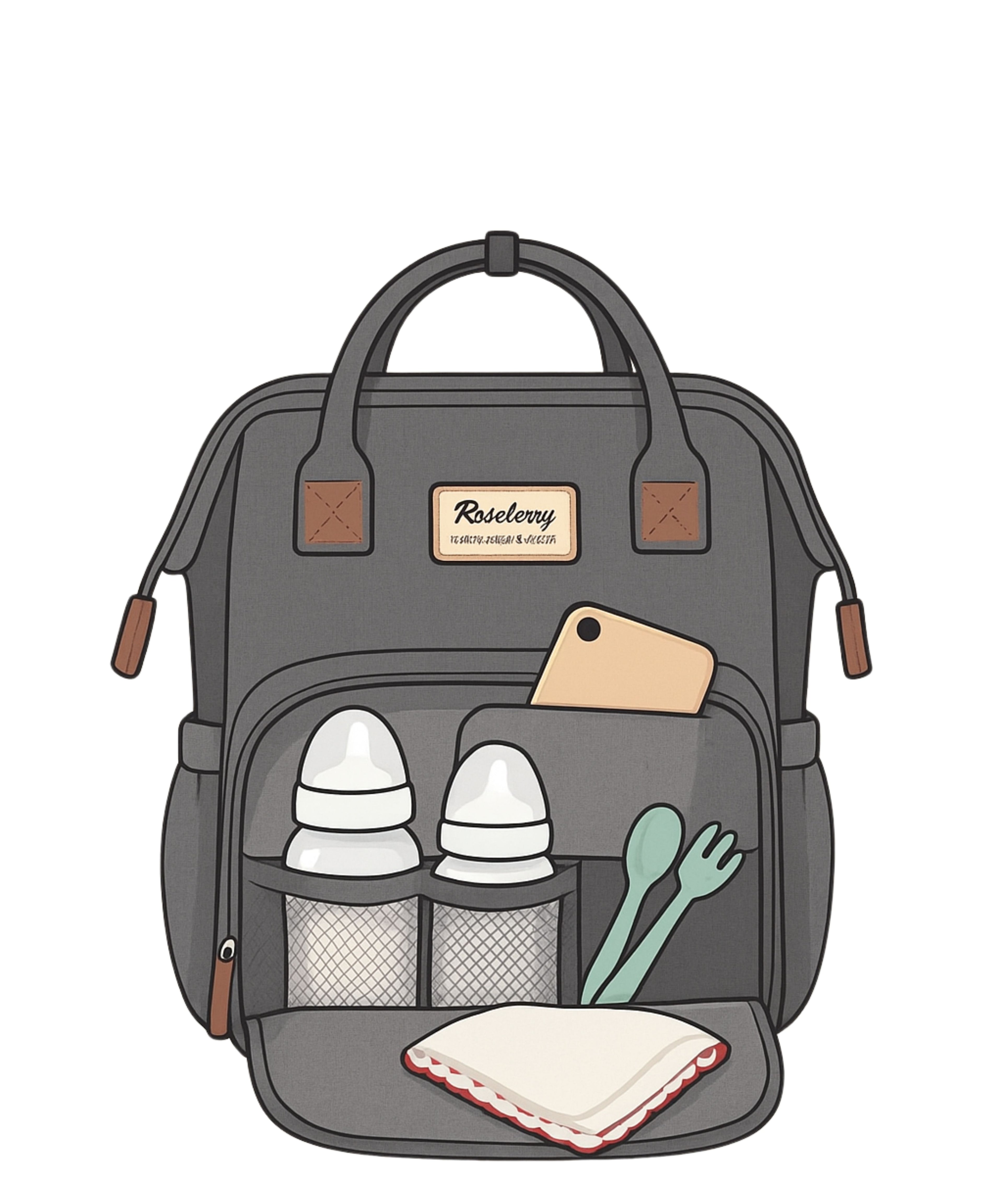 Diaper Bag Backpack, iniuniu Large Baby Bags